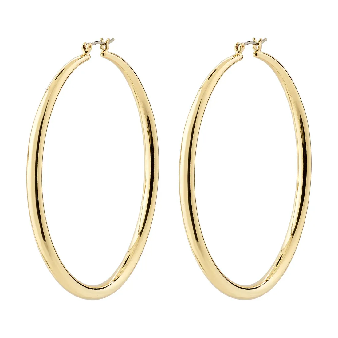 Priya Recycled Large Hoop | Gold