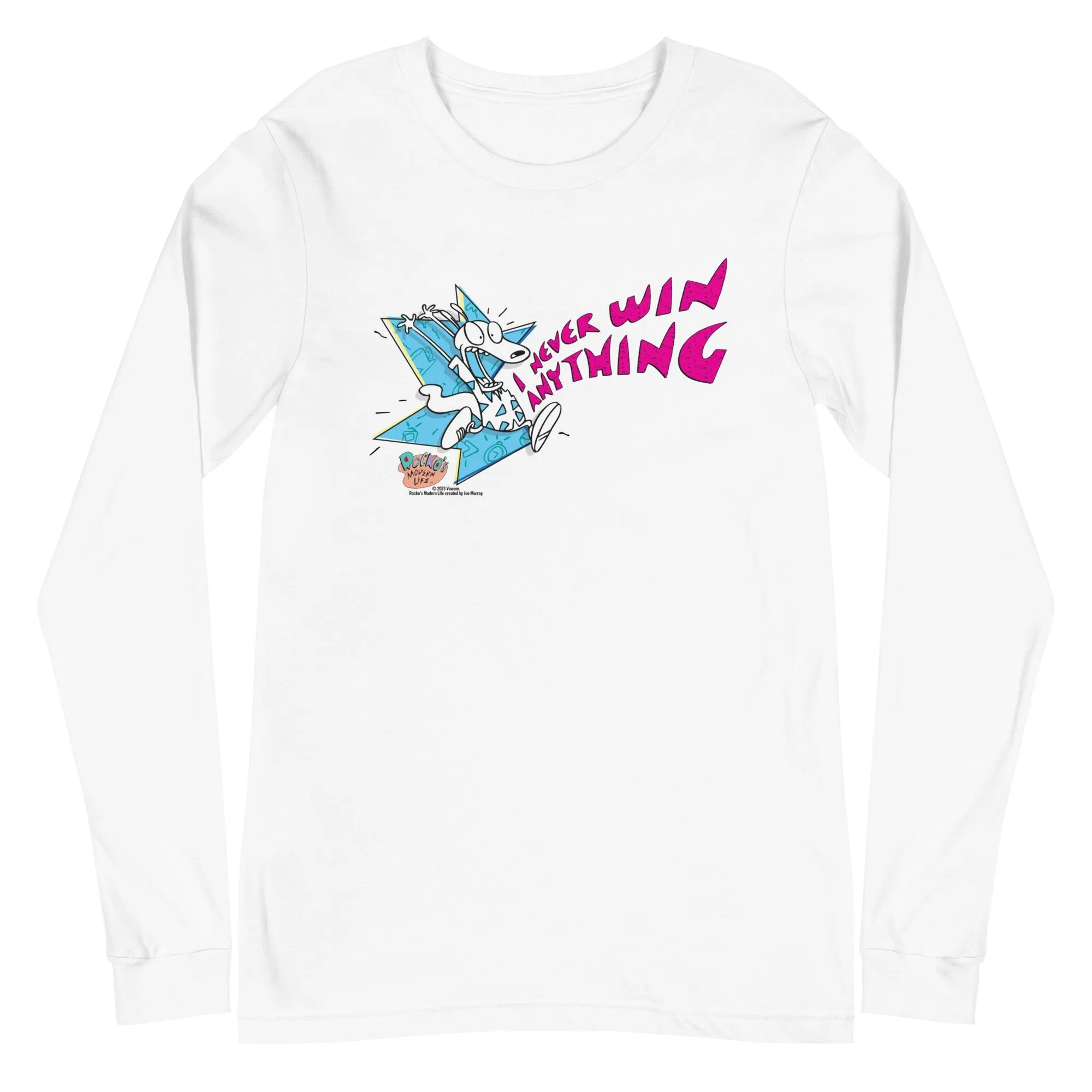 Rocko's Modern Life I Never Win Anything Unisex Long Sleeve Shirt
