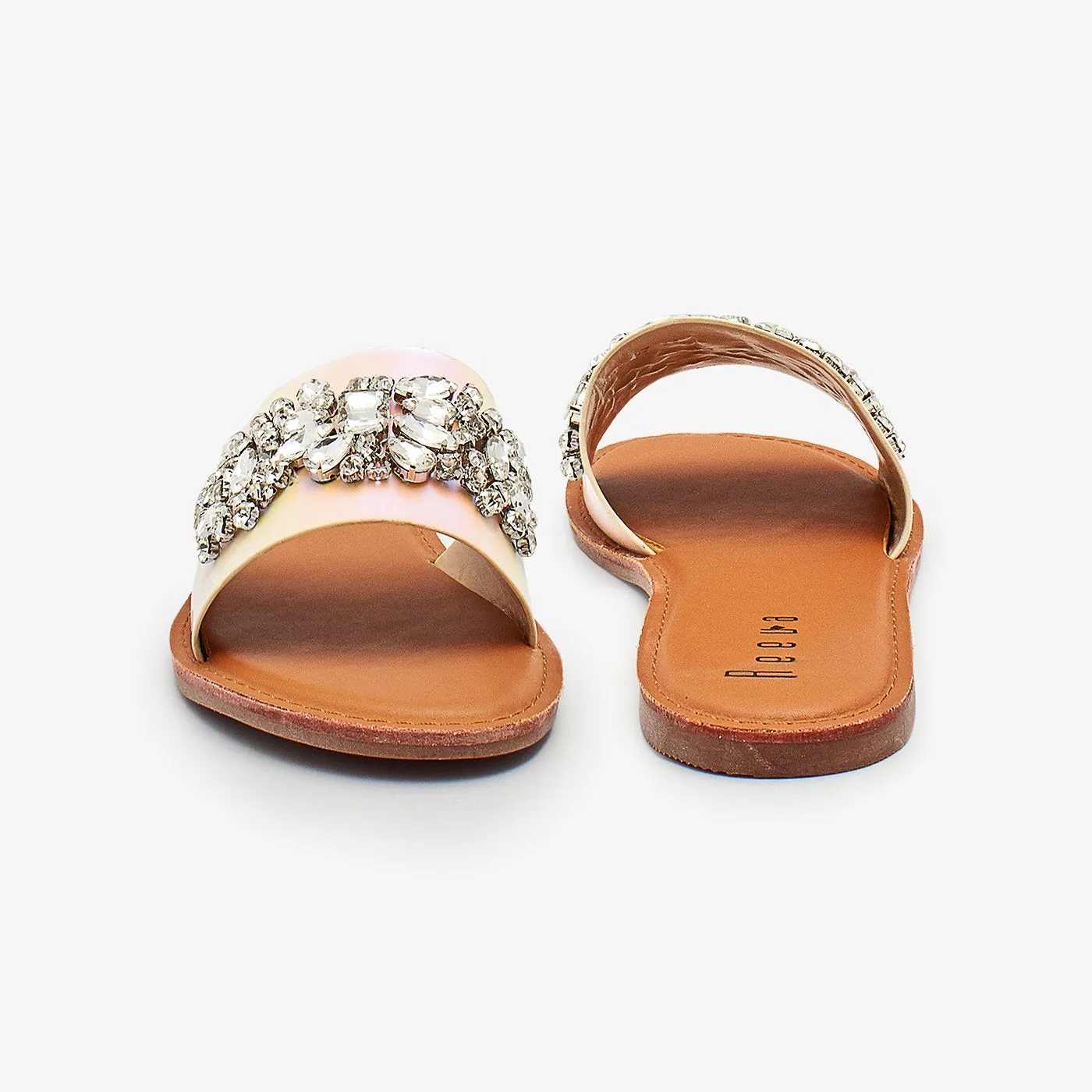 Stone Embellished Fancy Chappals