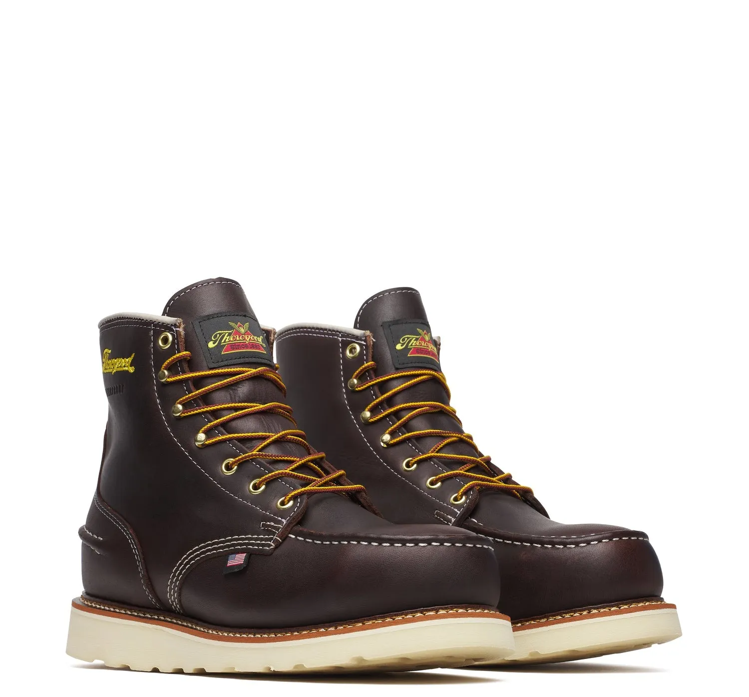 Thorogood Men's 1957 Series 6" Moc Toe Waterproof MAXWear Wedge Boot