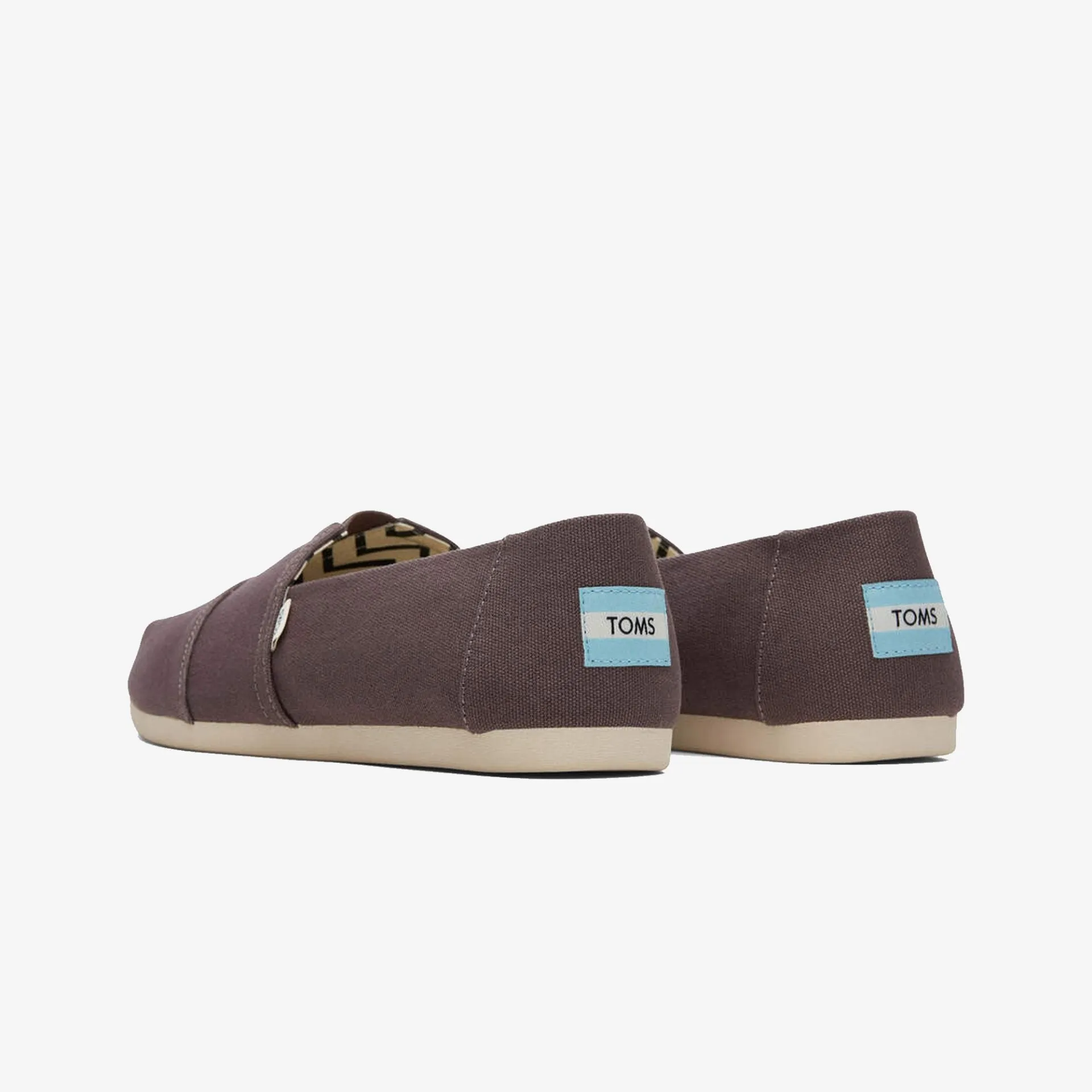 Toms | ALPARGATA RECYCLED COTTON CANVAS  { CHARCOAL GREY