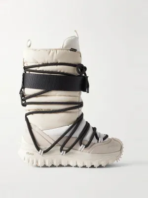 Trailgrip après rubber-trimmed Gore-Tex snow boots