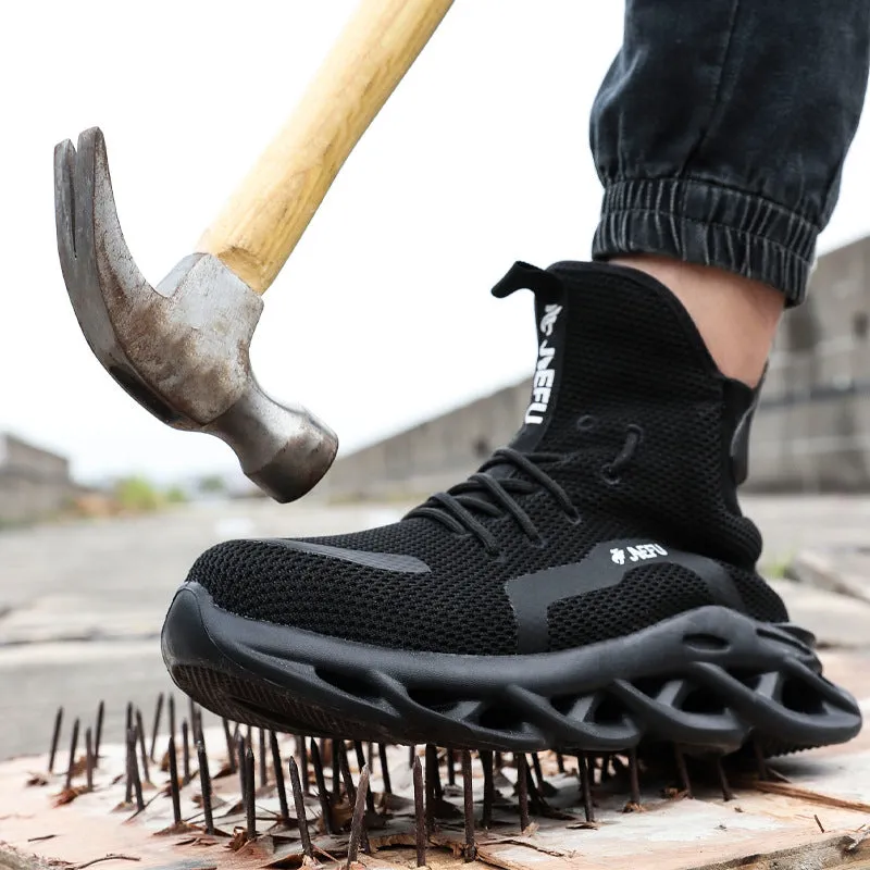 Ultra-Light Breathable Steel Toe Non-Slip Work Shoes