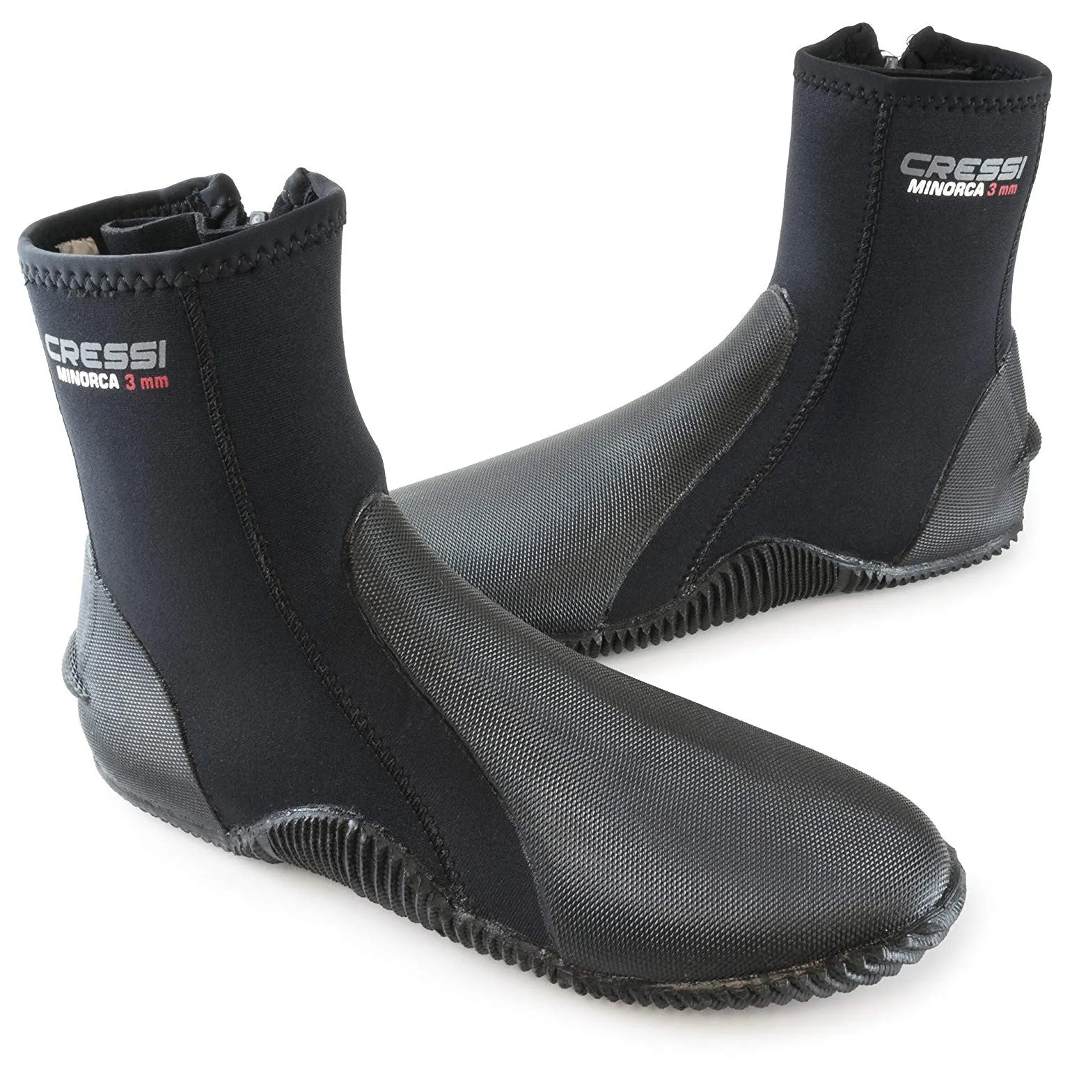 Used Cressi 3mm Minorca Long Water Sport Boots, Size: 13