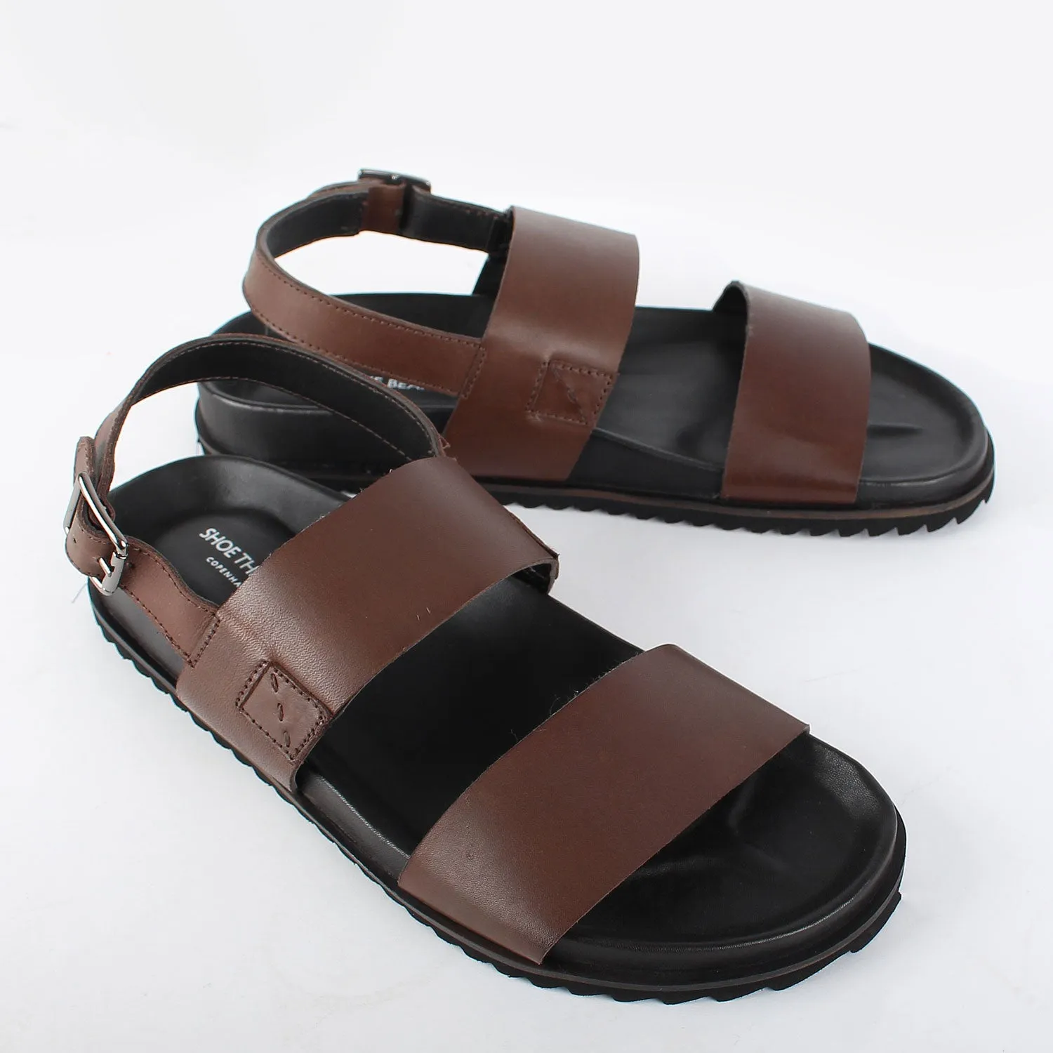Vigo Flat Sandals (Brown)