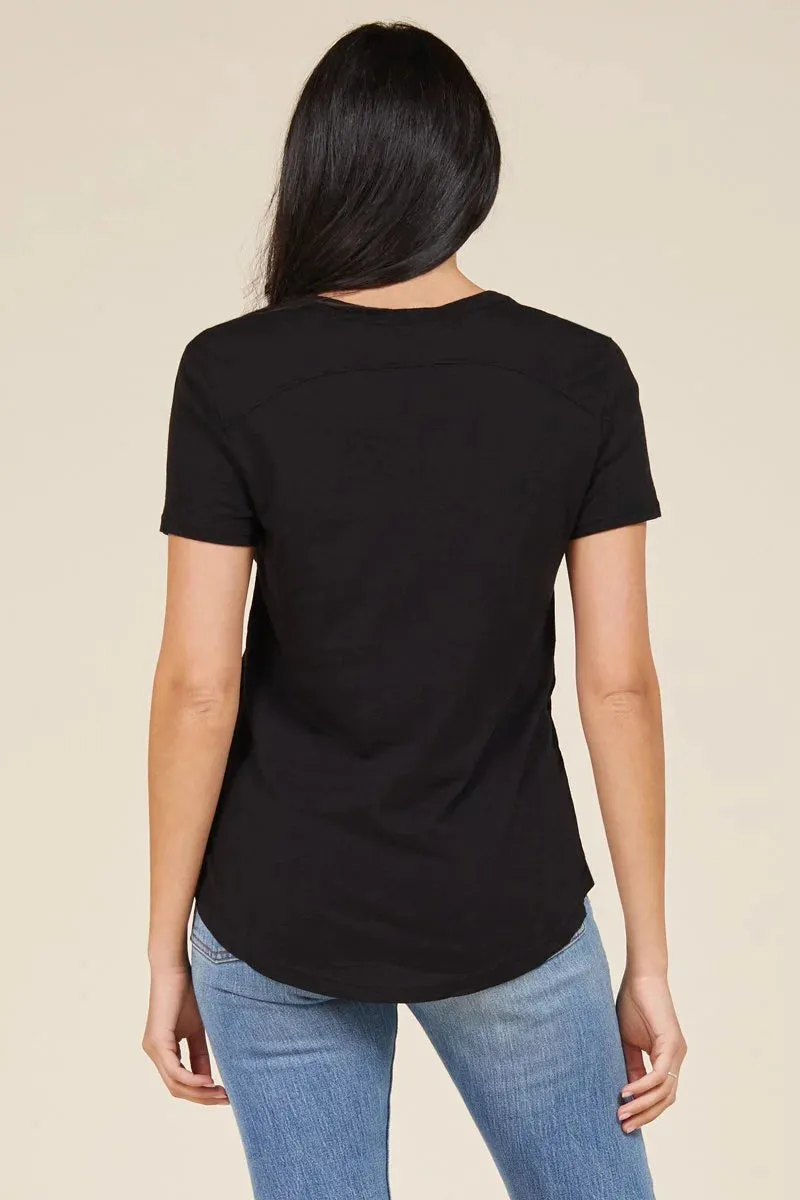 Vintage Tee - blk