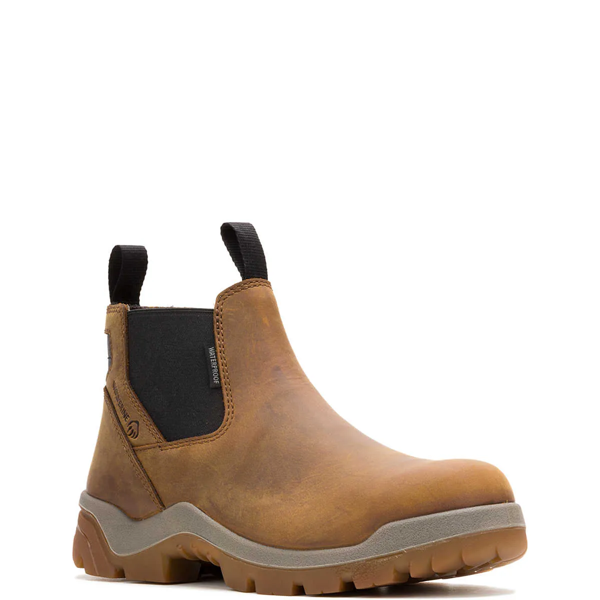 Wolverine Men's Vantage Romeo ft. HyperRest Work Boot - Dark Tan (SOFT TOE)