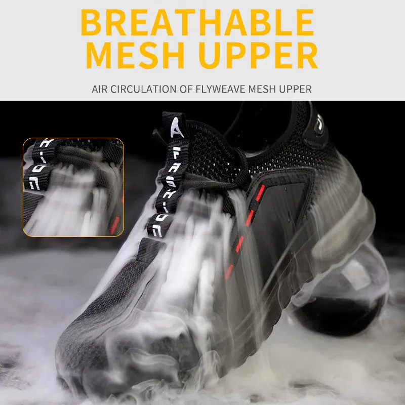 Work Safety Sneakers Steel-Capped PPE Breathable Lightweight Shoes